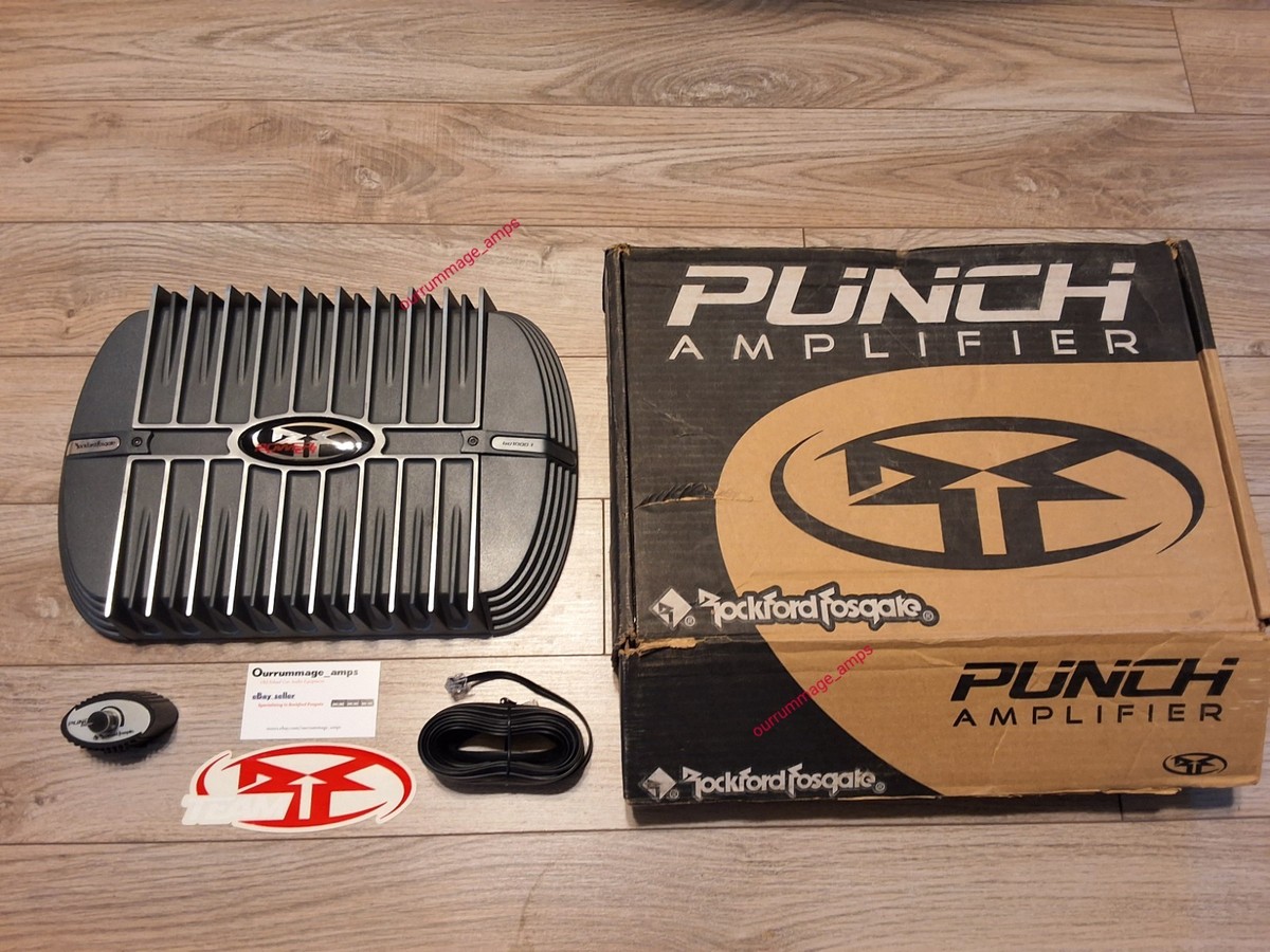希少パワーアンプBediniClassic100 MonoAmplifiers Rockford Fosgate POWER 1000.1bd MONO Car Audio Amp w/ BASS KNOB