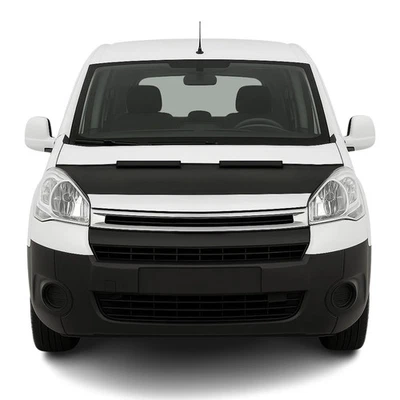 Protège Capot pour Peugeot Partner Tepee Citroen Berlingo 2008-2018 vinyle Noir - Photo 1/4