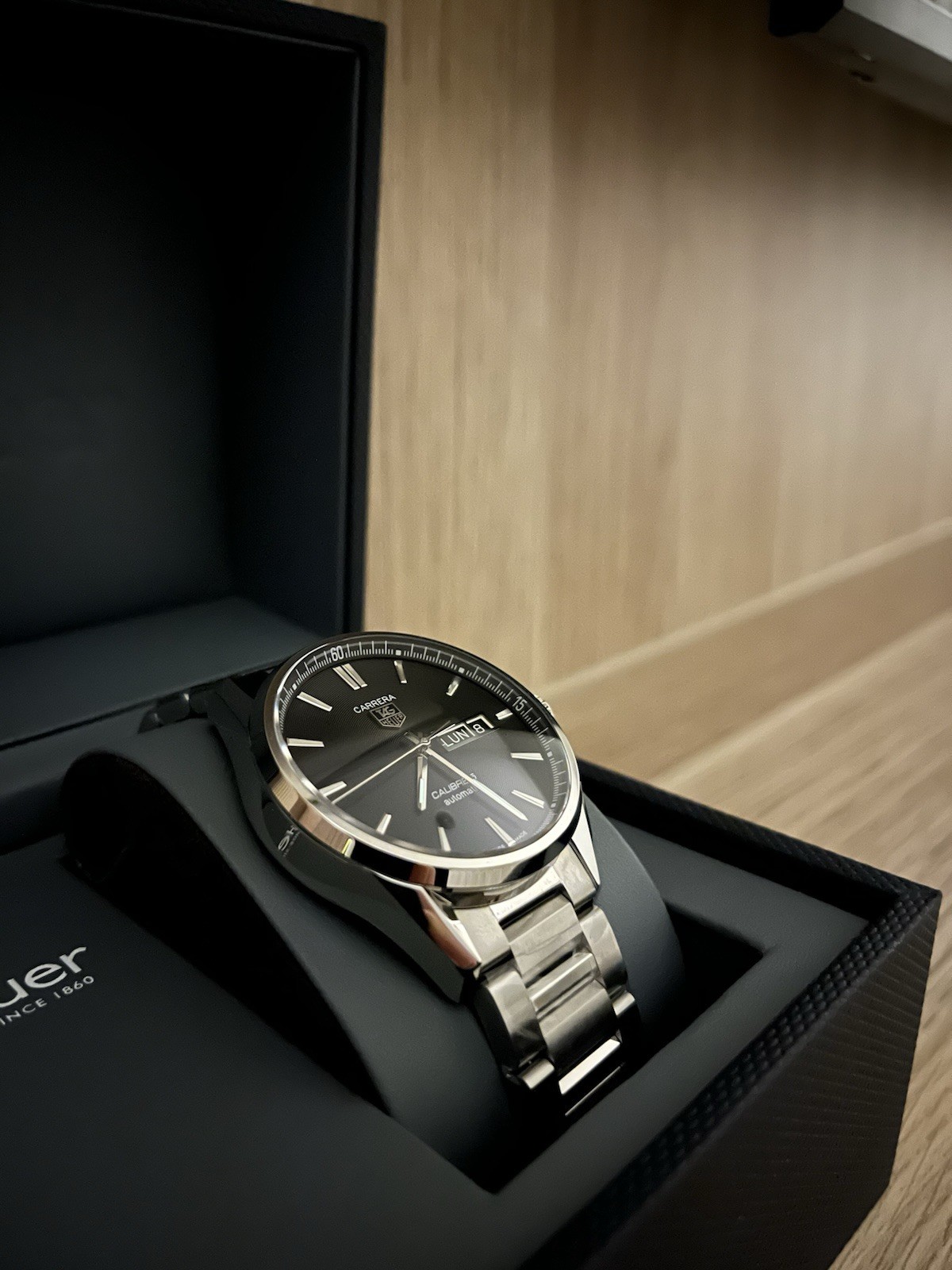 Tag Heuer Carrera Calibre 5 Automatic 41mm Steel WAR201A.BA0723