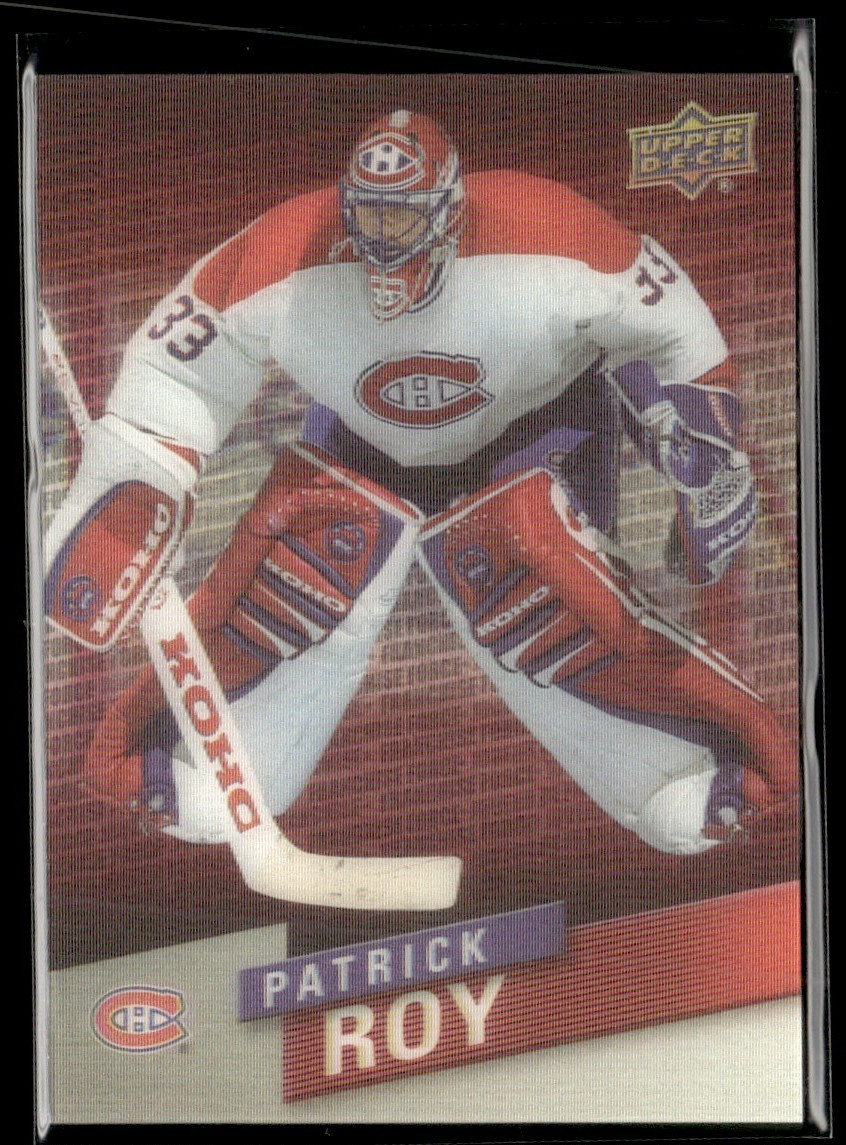 2015-16 Upper Deck Tim Hortons Franchise Force Patrick Roy Montreal Canadiens