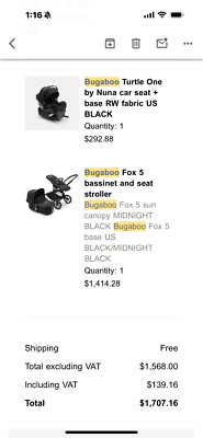 bugaboo fox 5 travel set
