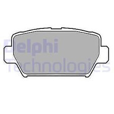 DELPHI LP3433 Bremsbelagsatz, Scheibenbremse für MITSUBISHI