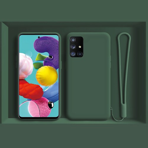 For Samsung Galaxy Hot Sell Models Lanyard Liquid Silicone Soft Phone Case Cover - Picture 15 of 19