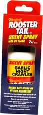 Worden's Rooster Tail Scent 2 oz. Spray Bottle  GARLIC NIght Crawler BR6