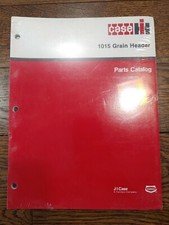 Case IH 1015 Grain Header Parts Catalog 1986