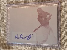 MICHAEL BROWN 2019 Leaf Perfect Game AUTOGRAPH Magenta Print Plate #1/1 HUSKIES