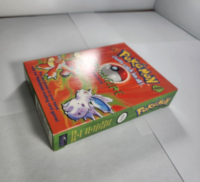 Empty Pokemon Brushfire Theme Deck - Base Set - 1999 Vintage Box