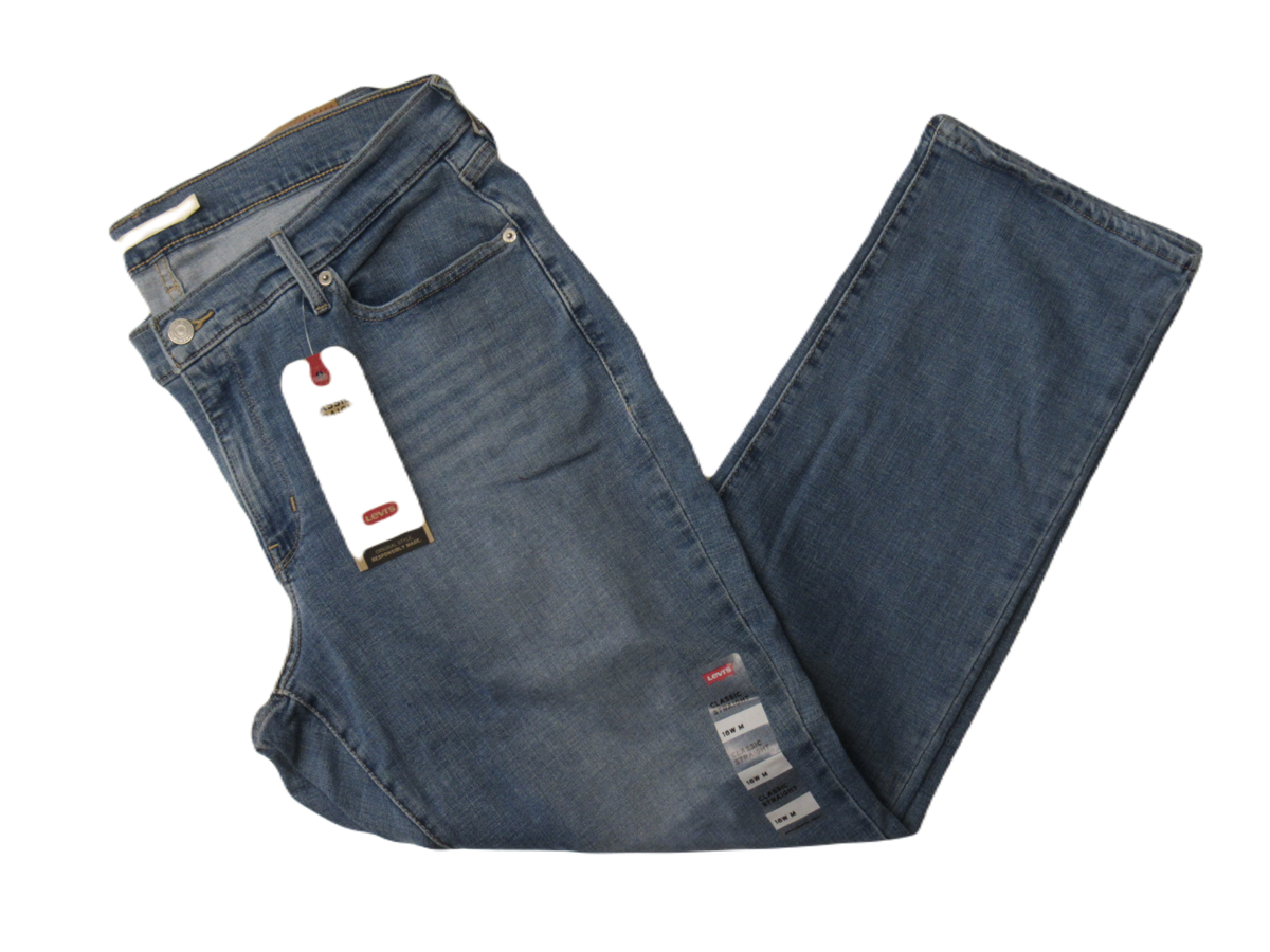 NEW w/ TAGS Women's Plus Size Levi's 414 Classic Straight Jeans