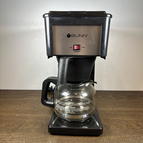 Bunn GRXB 10 Cup Coffee Maker Black Plastic Stainless Steel eBay