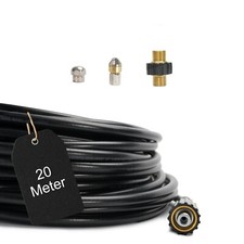 20 m Rohrreinigungsschlauch Set PROFESSIONAL 4-teilig f&uuml;r K&auml;rcher Kr&auml;nzle HD HDS
