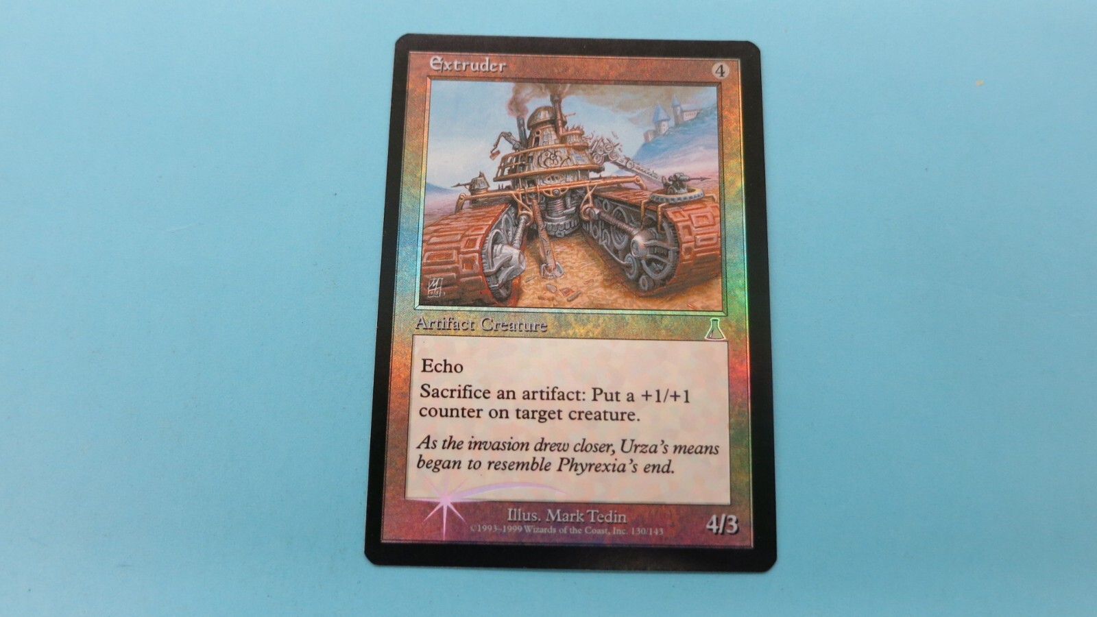 FOIL EXTRUDER ARTIFACT CREATURE URZA'S DESTINY  MTG MAGIC GATHERING   LP