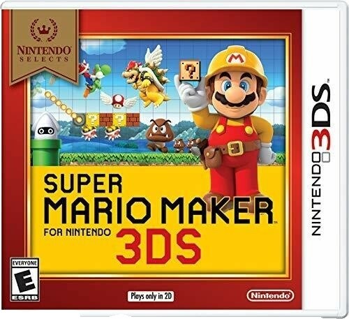 Nintendo 2DS Super Mario Maker Edition Yellow Console w/ Charger