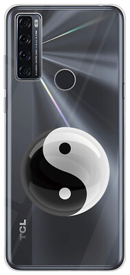 DQG Custodia Silicone TPU Per TCL 20 R 5G – Ultrasottile, Morbida, Antiurto, Nero - 2