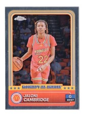 Jaloni Cambridge 2024 Topps Chrome McDonalds All American Basketball #14