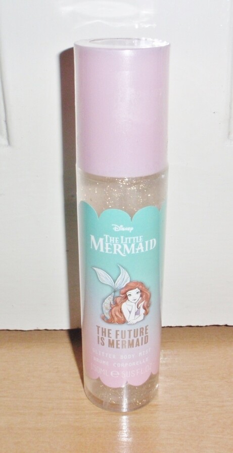 NEW Disney The Little Mermaid glitter body mist 150 ml - UK ONLY