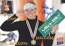 Autograf - Manuela Riegler (snowboard)