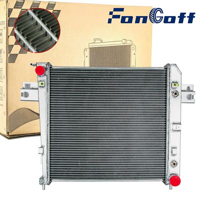 #ad For 2002 2006 Jeep Liberty 3.7L V6 Gas AT 4 Row Aluminum Radiator Quality $239.00