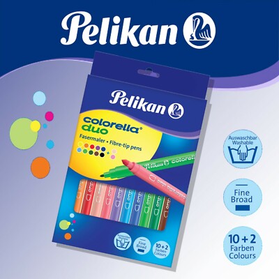 Pelikan Colorella-Duo C407 Fasermaler Filzstift Faserschreiber Doppelfasermaler