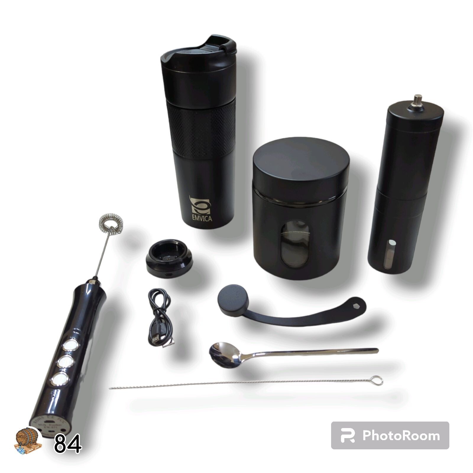 Set, 15 Oz (black)
