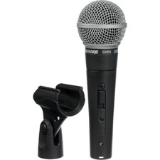 Shure Sm58s Pro Cardioid Dynamic Vocal Microphone On / Off Switch Sm58 Mic