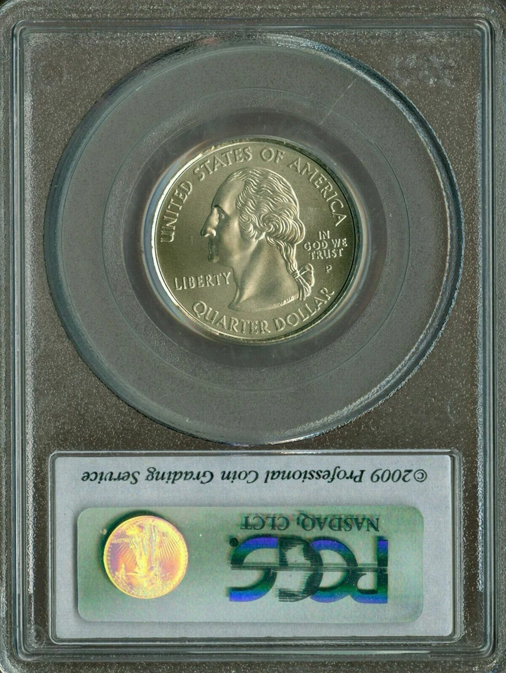 2008 P OKLAHOMA QUARTER PCGS MS 68 SF PQ 2ND FINEST GRADE MAC SPOTLESS . - Image 2 of 2