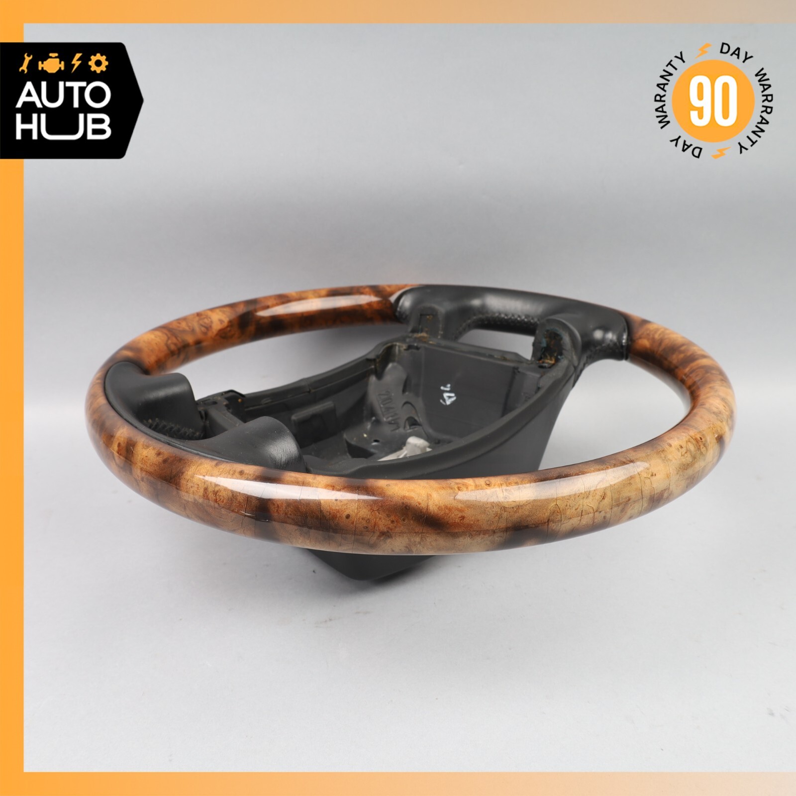 03-10 Bentley Continental Flying Spur GTC GT Driver Steering Wheel Wood OEM