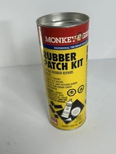 Vintage Monkey Grip Rubber Patch Kit Repair Show Tin Display