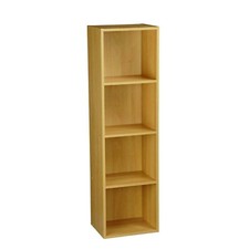 Bookcase 4 Tier Bookshelf Display Rack Book Storage Stand Shelves Home