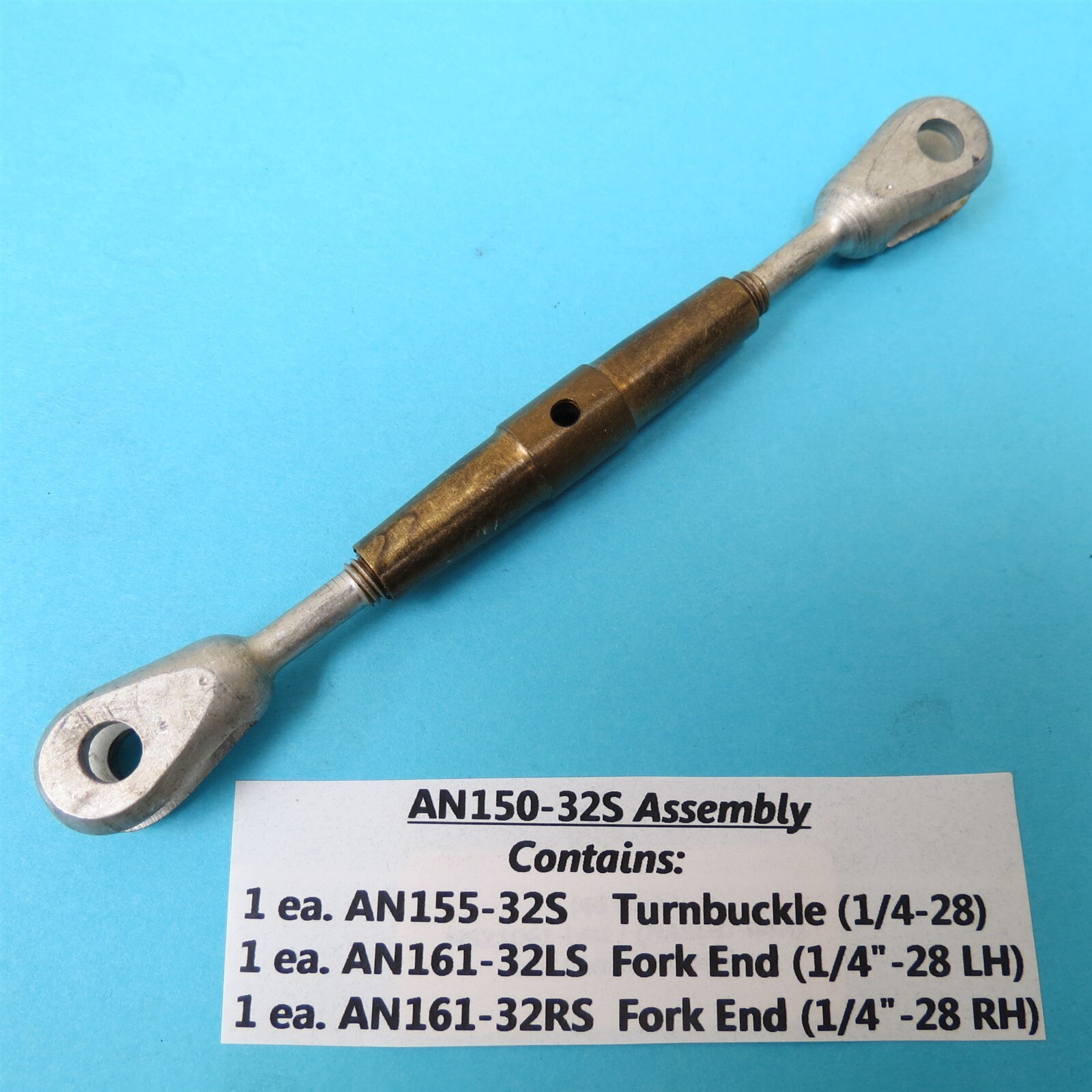 AN15032S Aircraft Cable Ends & Turnbuckle Set AN15532S AN16132LS