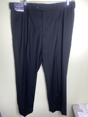 stafford tailored culture mens pleated 