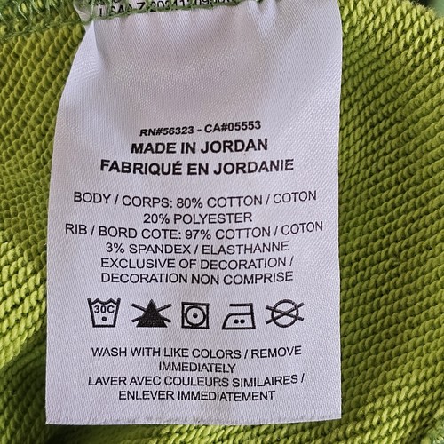 Nike Sweatshirt Boys XL Atomic Green French Terry Club Fleece Tie Dye - Picture 6 of 7