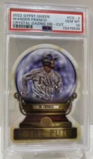 2022 Topps Gypsy Queen - Crystal Gazing Die-Cut #CG-2 Wander Franco (RC)