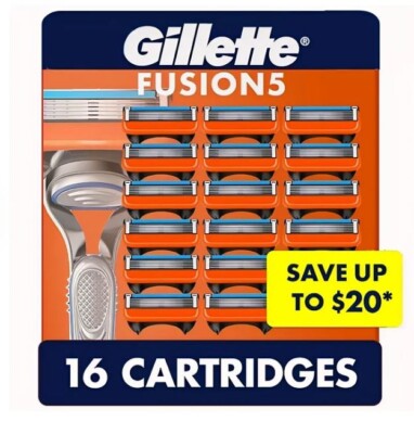 Gillette Fusion5 Men's Razor Blade Refill Cartridges (16 ct.)