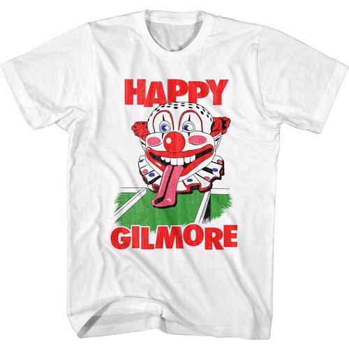 Camiseta para hombre Happy Gilmore Movie Happy Land mini payaso de golf I HATE THAT CLOWN - Imagen 1 de 6