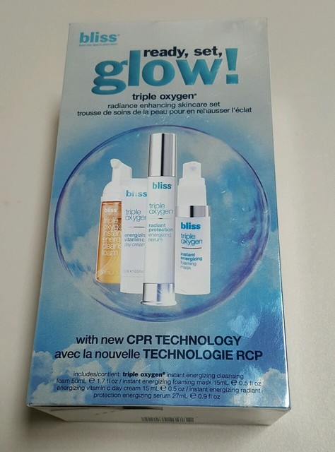 bliss skincare set