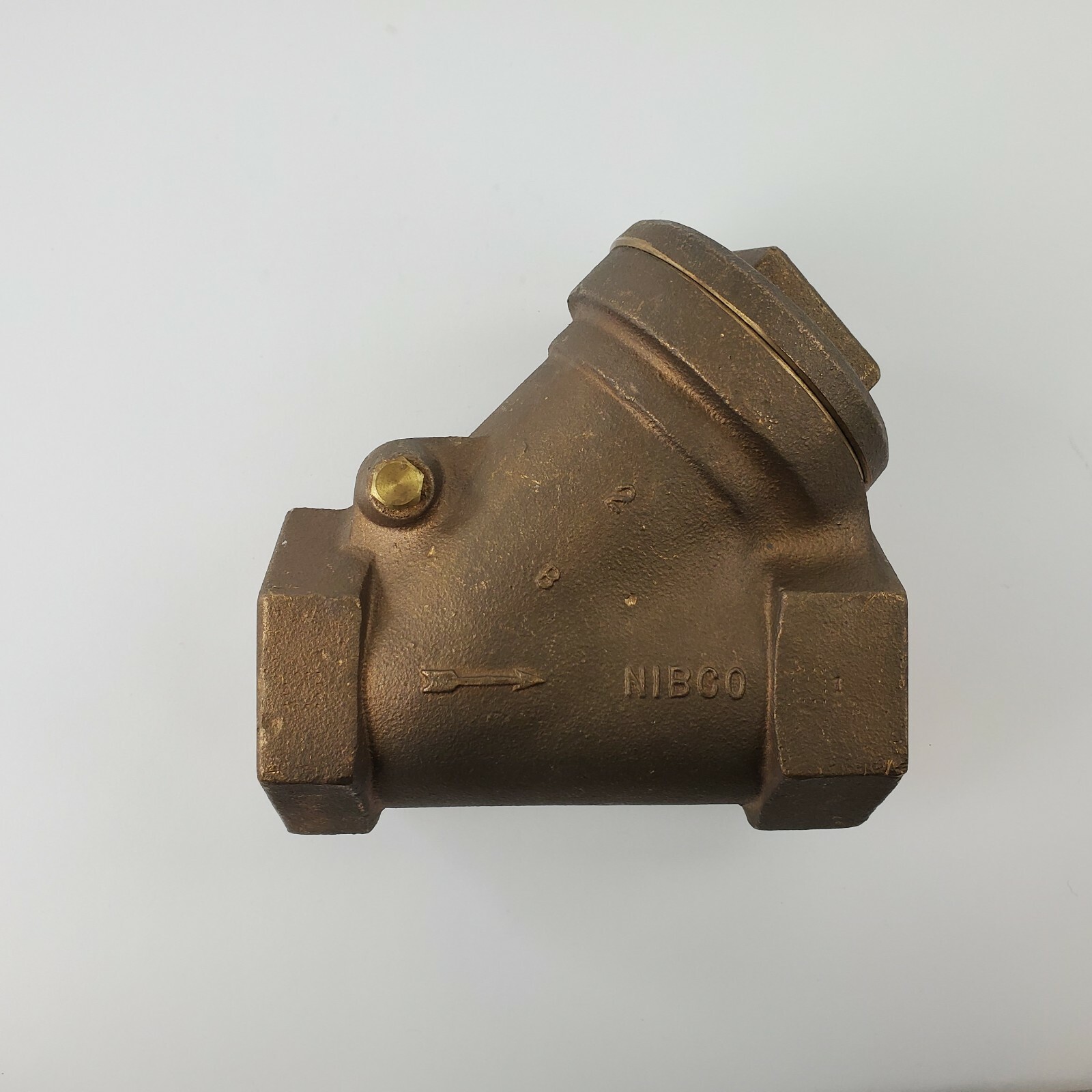 Class 150 1//4 NPT Female Apollo 164T Series Bronze Swing Check Valve Bronze Seat