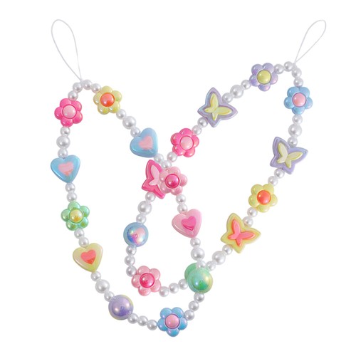 4 Pack Mobile Phone Pendant Beaded Chain Student Girl Cellphone Lanyard - Zdjęcie 11 z 12