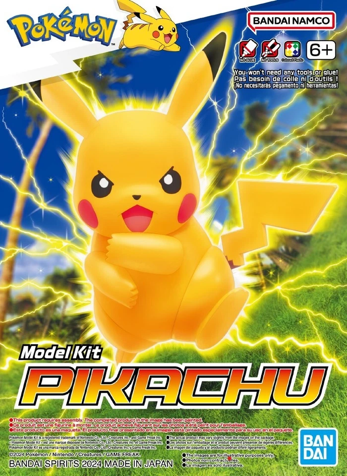 Pikachu "Pokemon", Bandai Hobby Pokemon Model Kit