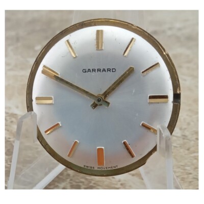 Vintage Garrard CAL ETA 2750 17 JEWEL ARMBANDUHRWERK 1961
