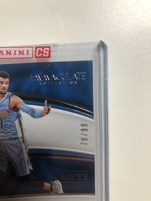 2016-17 JAMAL MURRAY IMMACULATE ROOKIE AUTO SCRIPTS Autograph SP 