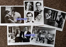 MIA FARROW "THE PURPLE ROSE OF CAIRO" 5 STILLS ORIGINAL 8X10S-ROMANCE-1985