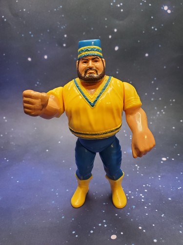 1990 AKEEM Series 1 WWF Wrestling Action Figure fr...