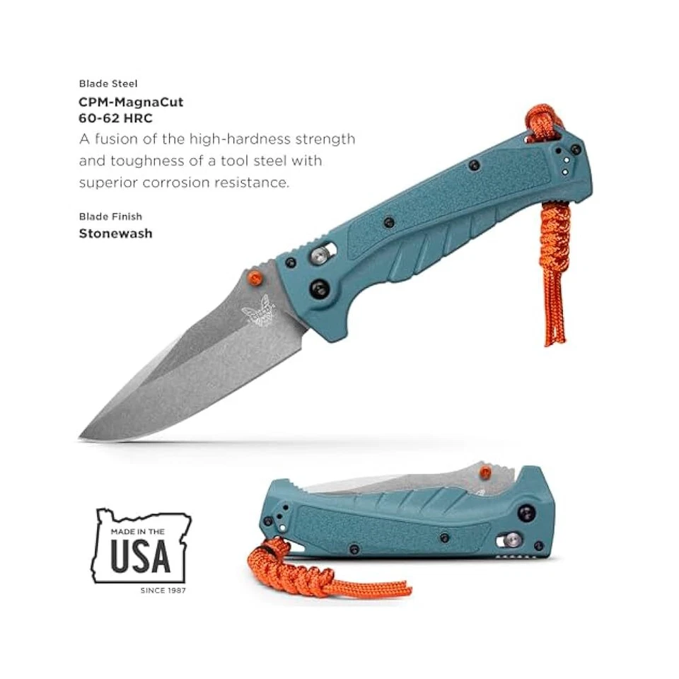 Cuchillo plegable confiable para condiciones húmedas, fácil de limpiar y mantener Foto 3 de 4