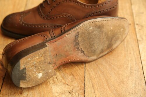Church's Chetwynd Brown Leather Oxford Brogue Shoes Men's UK 7 G US 8 EU 41 - Picture 10 of 11