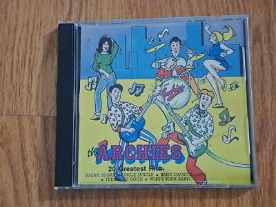 The Archies 20 Greatest Hits CD (Black Tulip) German Import Free Shipping 