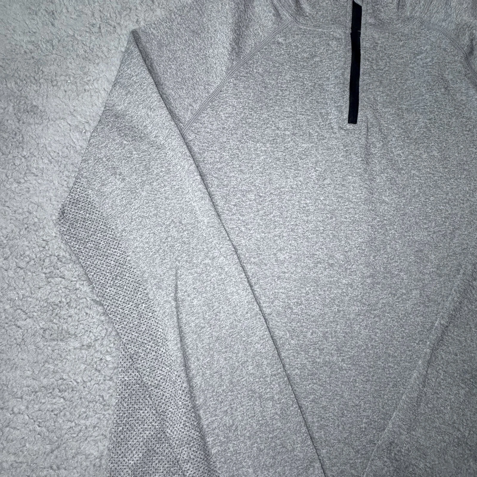 fabletics training day quarter zip long sleeve shirt