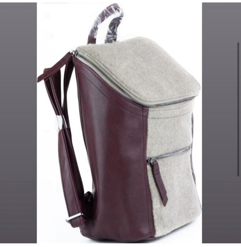 BRAND NEW | Danielle Nicole | Faux Leather/Wool Brigit Backpack | NWT - Picture 2 of 8
