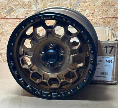 KMC KM545 TREK | MATTE BRONZE （ホイールのみ） KMC Wheels KM545 Trek Wheel in Matte Bronze with Black Lip