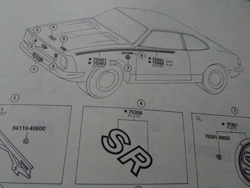 Toyota Corolle De Sr Capuche Autocollant 1971 1972 1973 1974 KE20 KE25 TE21 TE25 - Photo 11 sur 11