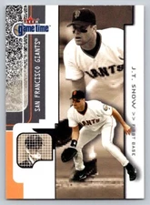 2001 Fleer Game Time #69 J.T. Snow San Francisco Giants